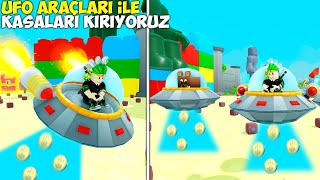 🛸 UFO ARAÇLARI ile KASALARI KIRIYOR ve ALANLARI GEÇİYORUZ 🛸 UFO Universe / Roblox Türkçe