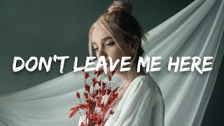 ColdSteeze - Don't leave me here (lyrics)