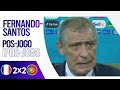 Declarações de Fernando Santos após empate de Portugal com a França