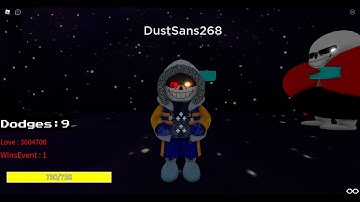 [UT:Chaos Of The Multiverse] OuterDust Sans Event.