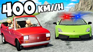 ❄️NAJCIĘŻSZY ZJAZD SAMOCHODEM Z GÓRY!? PUŁAPKI! | BeamNG DrIve |