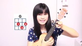 《娃娃ukulele干货分享》乌克丽丽新手入门教程（第二课）ukulele ...