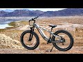 This ebike is fast  testing the fd freedare at lake mead