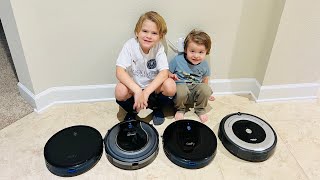 We got 4 New (Used) Robot Vacuums!!!