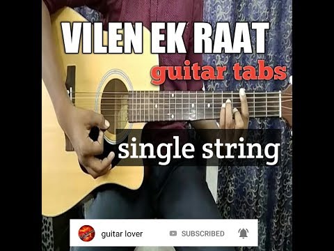Vilen lek raat l single string l guitar tabs