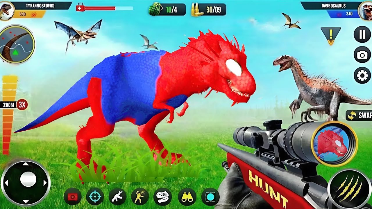 Wild Animal Hunter 3D – Dino Hunting Games – Android Gameplay