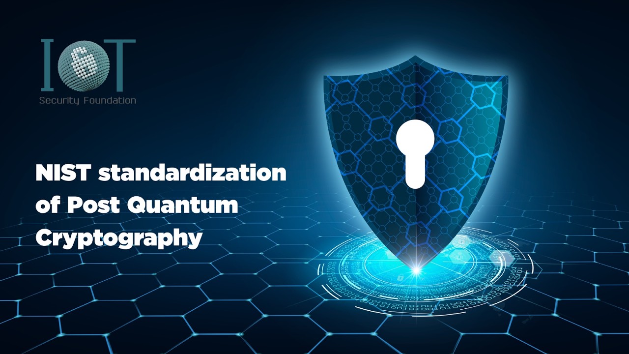 NIST standardization of Post Quantum Cryptography - YouTube