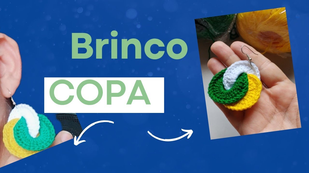 BRINCO EM CROCHÊ 🇧🇷| 2026 #copadomundo  #passoapasso #crochet #facil #brincodecroche #satisfying 