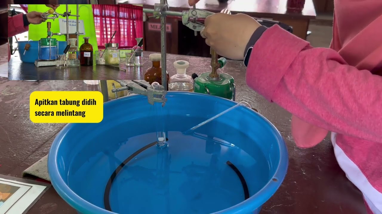 KSSM 2.3 : Sifat Kimia Siri Homolog [Bhgn 14a - Alkohol : Pendehidratan alkohol (eksperimen)]