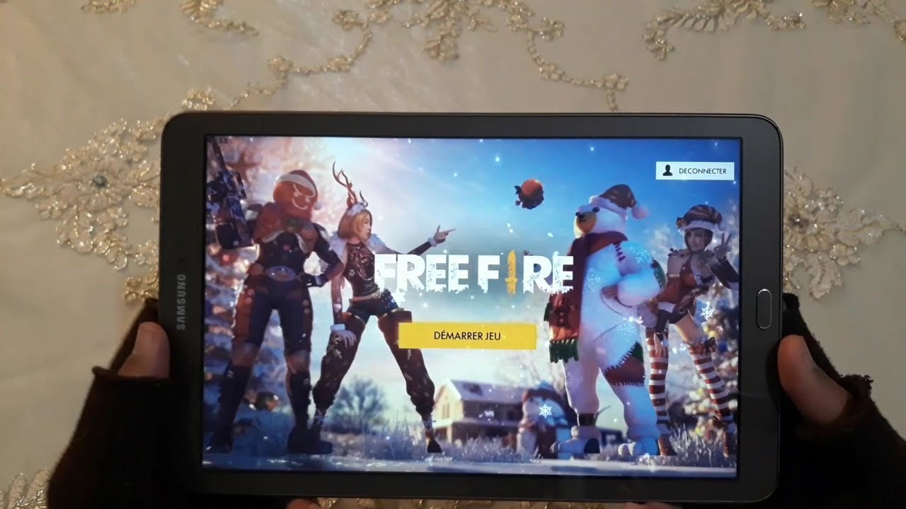 Free Fire On Galaxy Tab E Tab A Gameplay Youtube