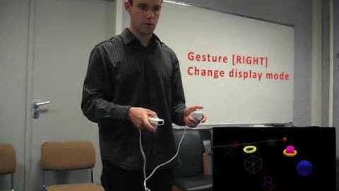 UI design prototype - 3D interaction with the Wiimote