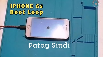 IPHONE 6s Boot Loop // Patay Sindi