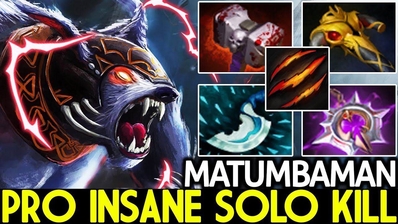 Matumbaman [Ursa] Pro Carry Insane Solo Kill Build Crazy Gameplay 7.22 Dota 2 - YouTube