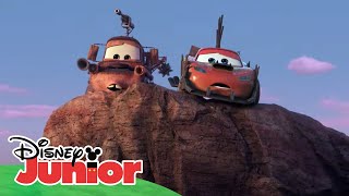 Pixar Cars: en la carretera. Los moradores de la carretera | Disney Junior Oficial