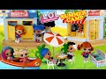 SUNNYHILL LOL SUMMER CAMP - Summer Fun Adventures LOL Surprise Toddlers Barbie Playmobil Campground!