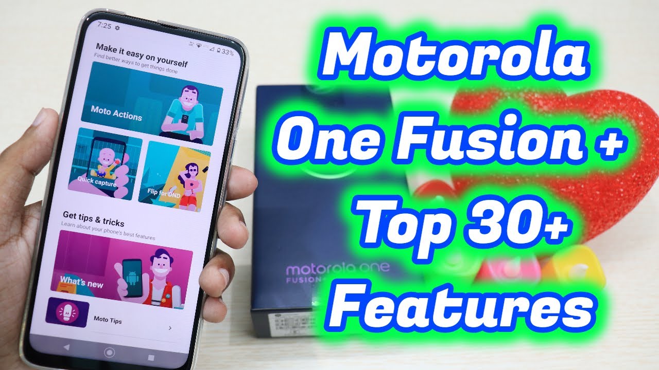 Motorola One Fusion + Tips and Tricks | Top 30+ best Features of  Motorola One Fusion plus