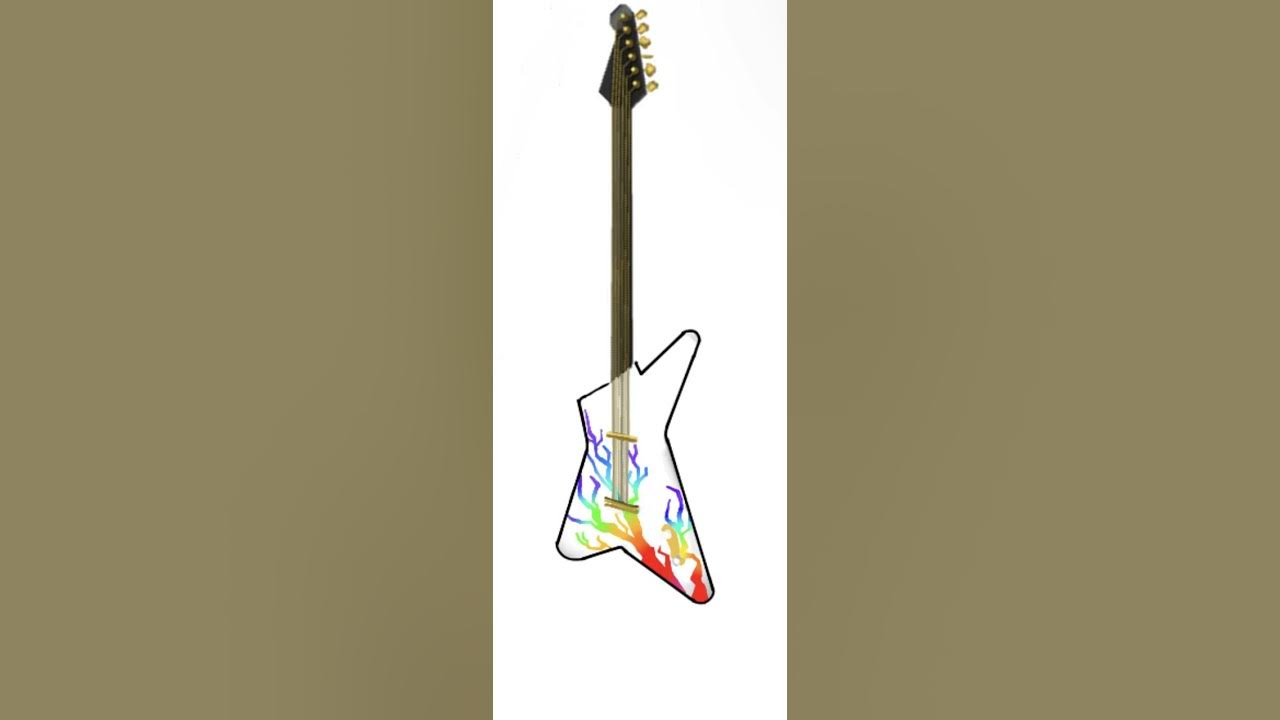 Aurora Kaiju Paradise Fan Guitar Artwork by Neco_Loves_KP YouTube