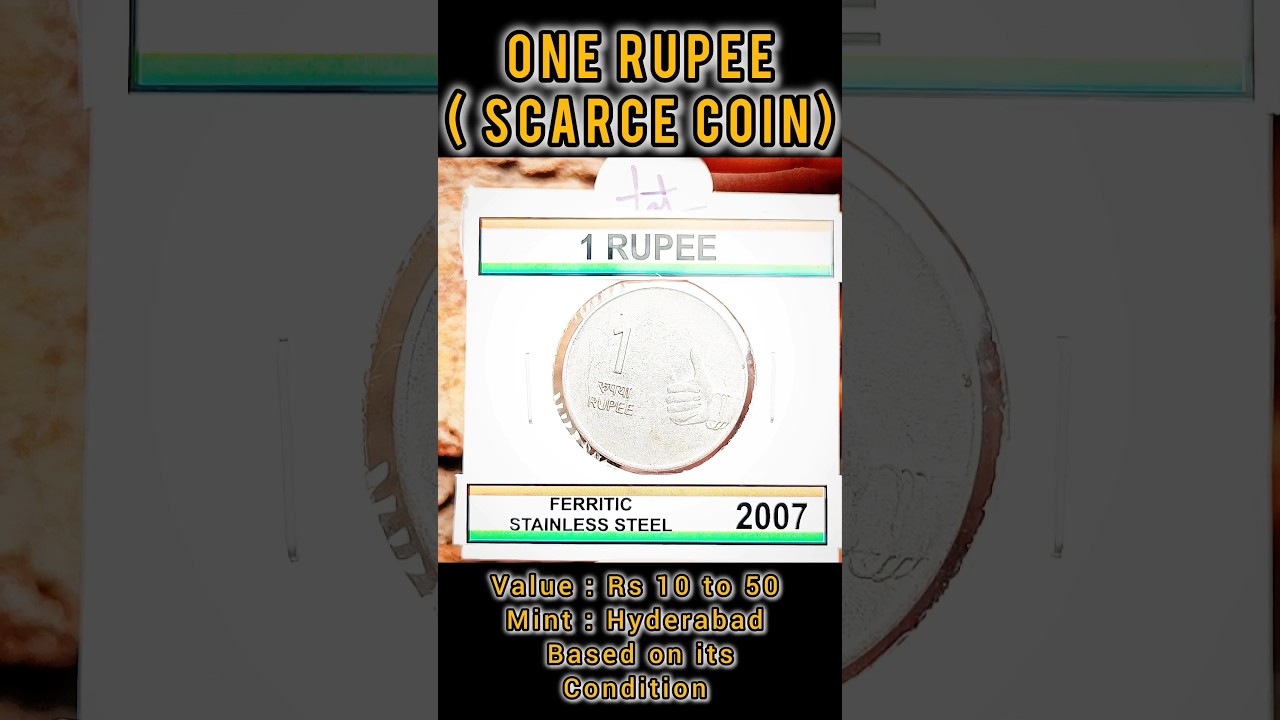 🌟 ONE RUPEE COIN | 1 rupee coin value 