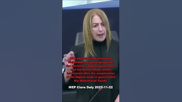 MEP Clare Daly on origin of instability in the middle east