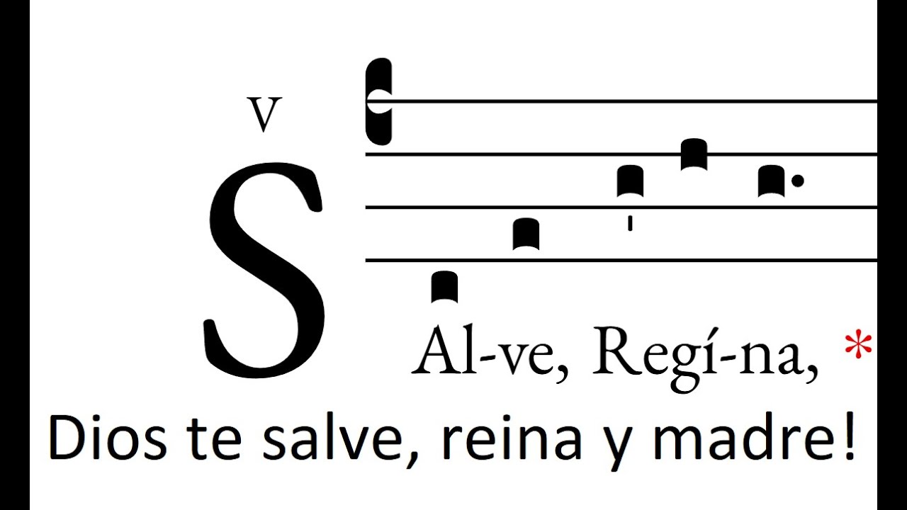 Canto de salida. Salve regina - Canto gregoriano - YouTube