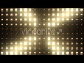 VJ Wall Lights Flashing Lights Bulb Stage Motion Graphic Background 4k Ultra HD