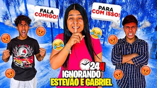 Ignorando Estevão E Gabriel Por 24H Deu Muito Ruim