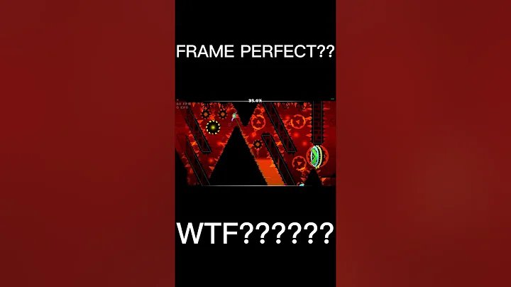 SAKUPEN HELL HAS A FRAME PERFECT??? #shorts #geometrydash #gd #gmd