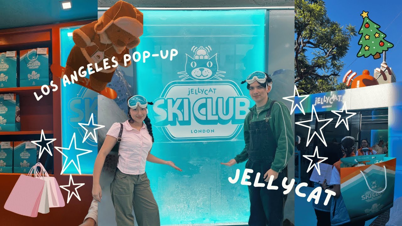 🛍️Jellycat Los Angeles Pop-Up!🧸