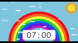 Rainbow Timer 7 Minute 🌈