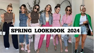 Spring Lookbook 2024 | Spring Fashion haul 2024 | Spring trends | shein fashion haul #springhaul