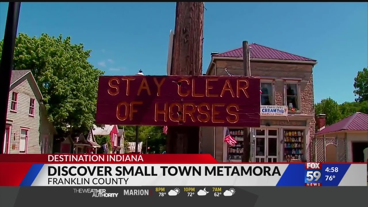 Discovering the small town of Metamora YouTube