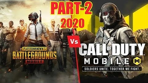 PUBG Mobile Vs COD Mobile Comparison Part-2 / 2020