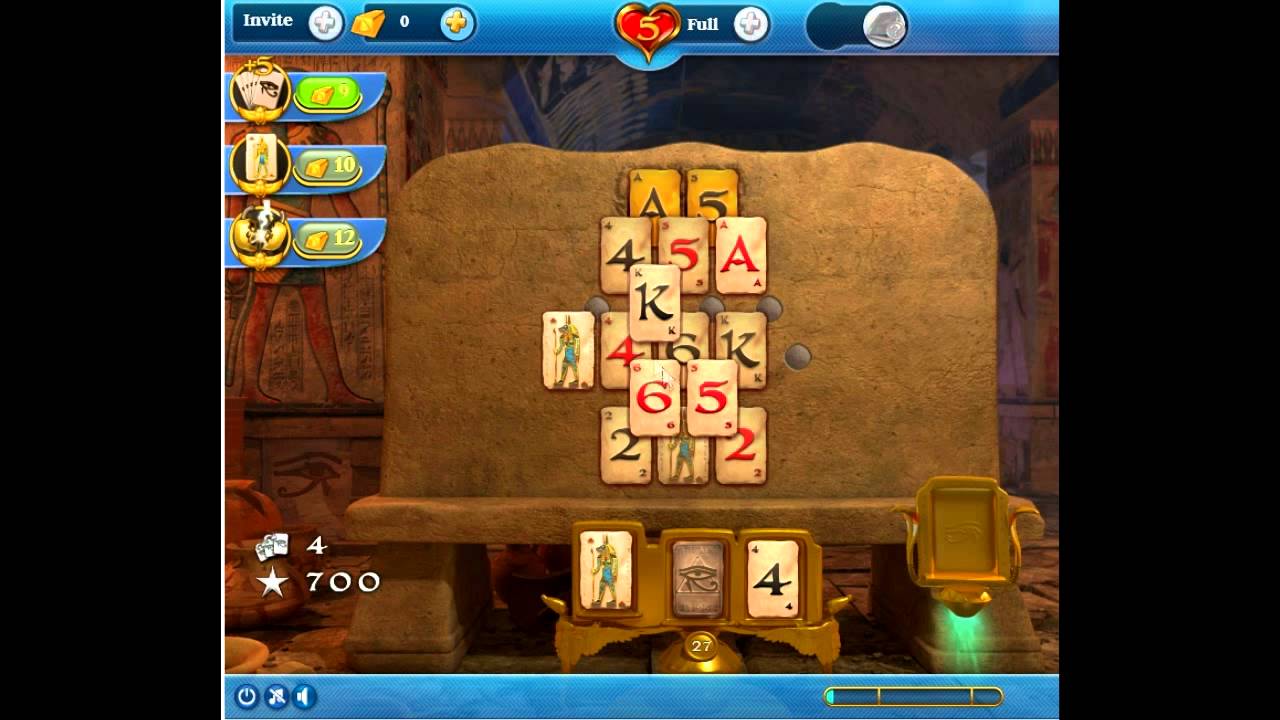 Pyramid Solitaire Saga level 21, 3 stars 😈