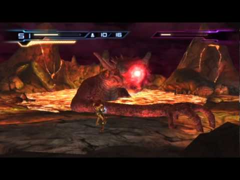 Metroid Lava Gameplay - Metroid Other M (Lava Battle) - YouTube