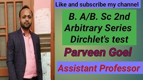 B. A/B. SC 2nd Arbitrary Series Dirchlet