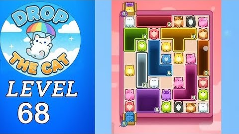Drop The Cat Level 68 Walkthrough