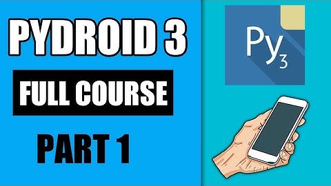 How to use Python On Phone ? | Part 1 | Python For Beginner |  Pydroid 3 Tutorial | Friendly Coder