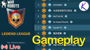 War robots Siren Khepri Revenant Mender Ao Ming Titan gameplay live stream WR robot