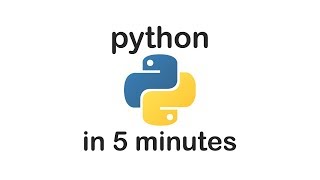 Learn PYTHON in 5 MINUTES