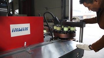 Copper plate hole punching  machine with positioning pin的副本