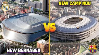 New Bernabeu vs New Camp Nou  Stadiums Compared in Details