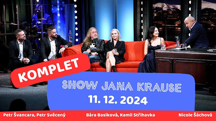 Celý díl - Show Jana Krause 11. 12. 2024