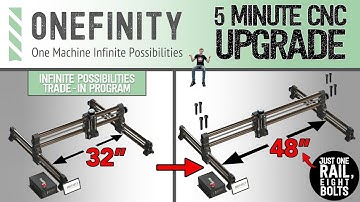 EP 10 Onefinity CNC - Infinite Possibilities Program / Trade In Program (Upgrade your CNC Size!)