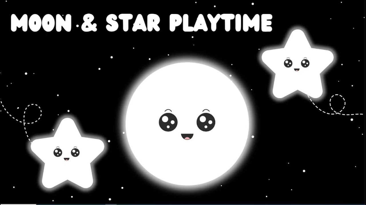 Baby Bear | Moon and Stars Playtime | Calming Sensory Video for Babies
