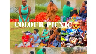 Colour Picnic Tiktok Challenge *2022*\/📍Evergreen park\/\/Mini Vlog