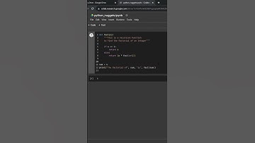 Factorial in python  #coding #python #programming #factorials #maths