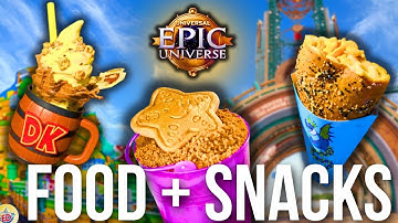 Epic Universe Food Guide | Snacks, Burgers & More