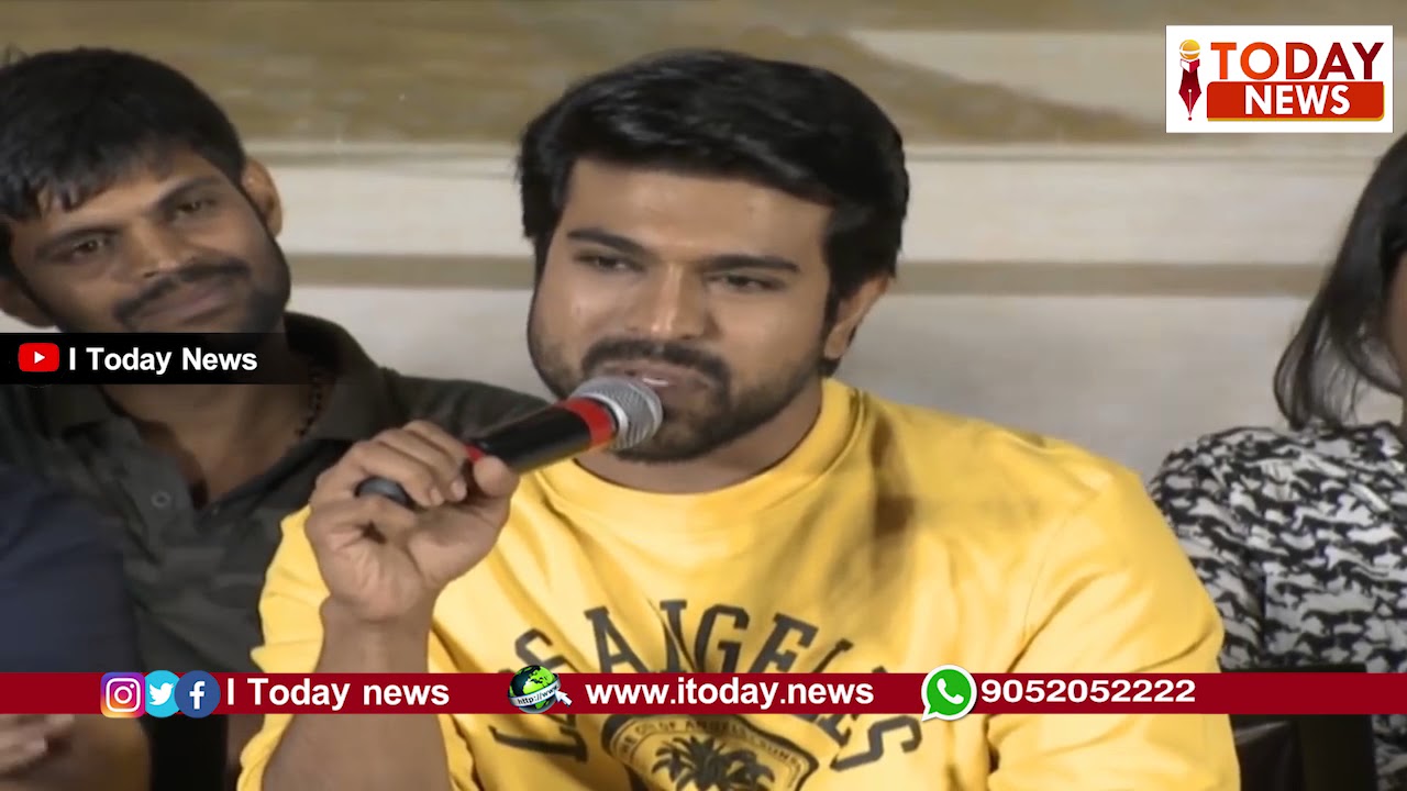 Ram Charan & Sukumar Interacting With Media Superb Answers, Samantha, Pawan Kalyan - I Today