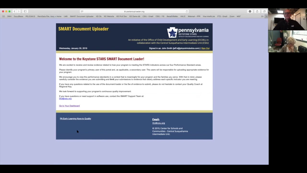 SMART Document Uploader Webinar - 2019 - SMART Document Uploader Webinar - 2019