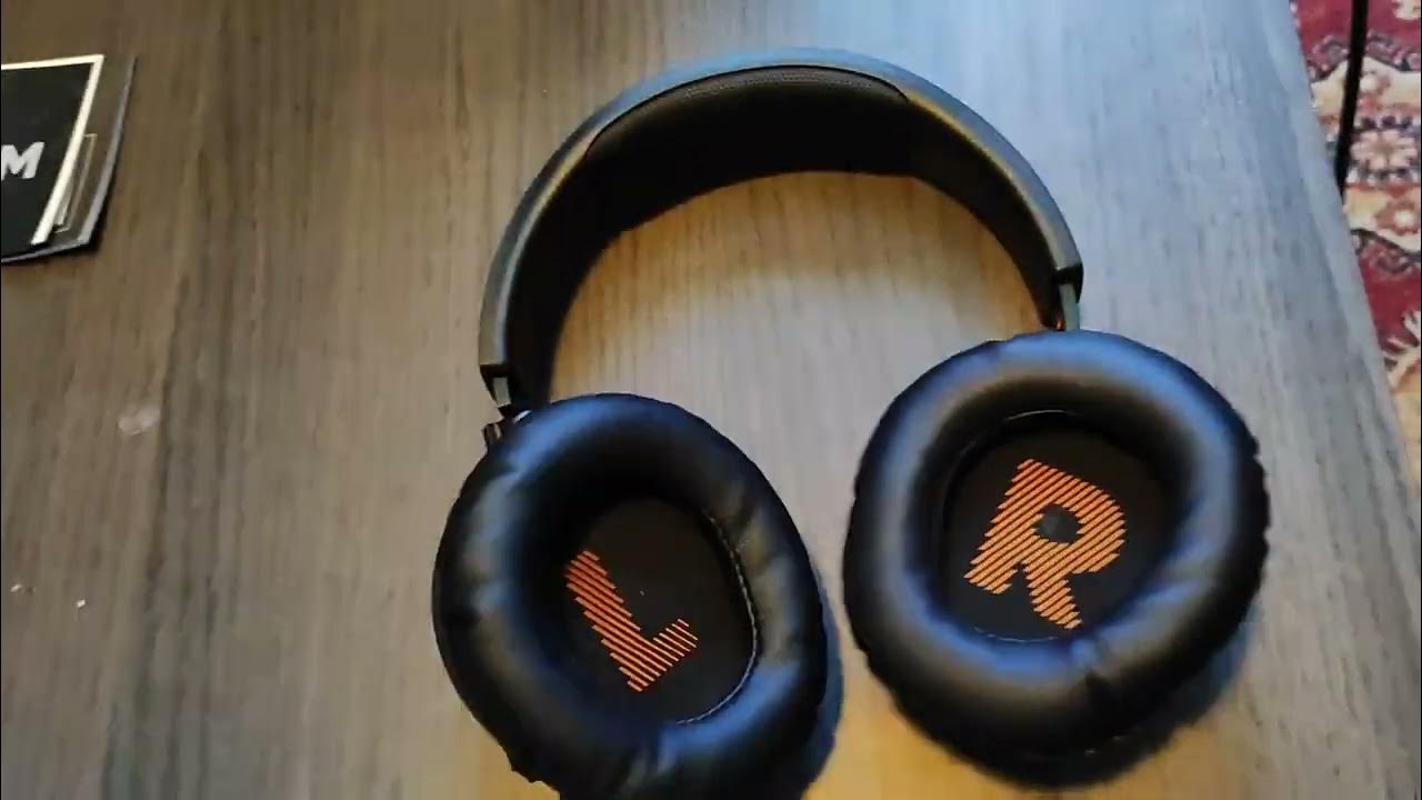 Unboxing JBL Quantum 350 wireless casque audio gamer 